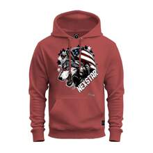 Men Sweatshirts - 紅色 - 查看 1