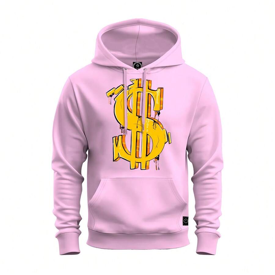 Men Sweatshirts - Màu Hồng baby - Xem 1