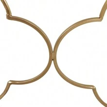 HOMCOM Nesting Tables - Champagne - View 2