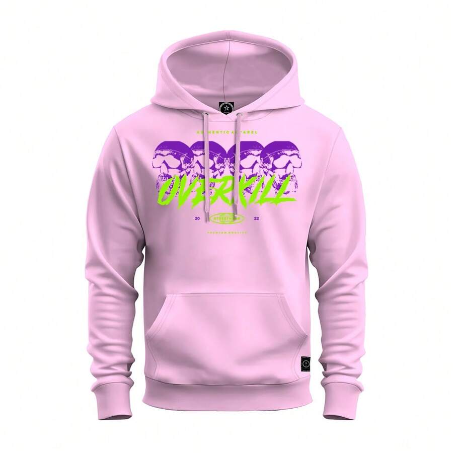 Men Sweatshirts - 淺粉色 - 查看 1