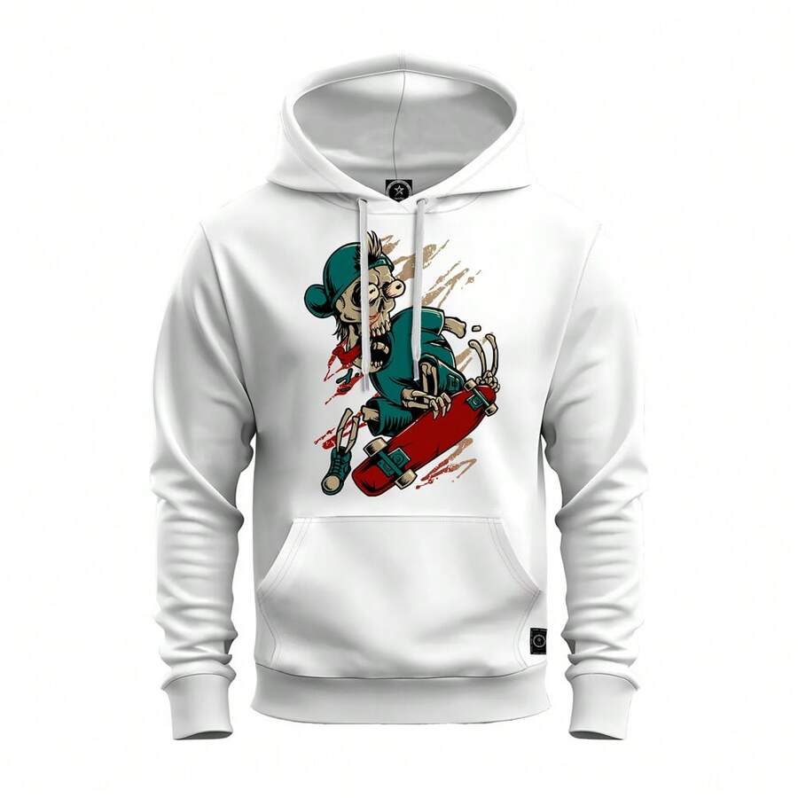 Men Sweatshirts - 白色 - 查看 1