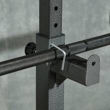 SPORTNOW Heavy-Duty Squat Rack, Adjustable Barbell Rack With Dip Station, Multi-Function Weight Lifting, For Home, Gym - Black - Negro - Ver 8