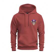 Men Sweatshirts - 紅色 - 查看 1