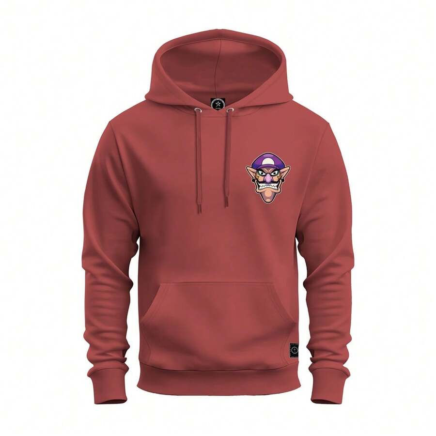 Men Sweatshirts - 紅色 - 查看 1