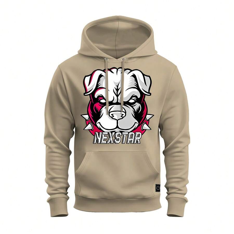 Men Sweatshirts - Màu be - Xem 1