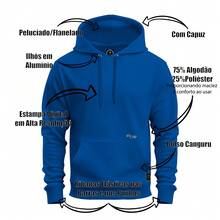 Men Sweatshirts - Màu xanh lam - Xem 3