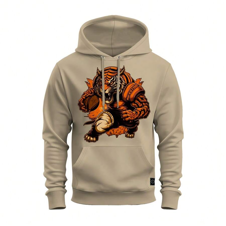 Men Sweatshirts - Màu be - Xem 1
