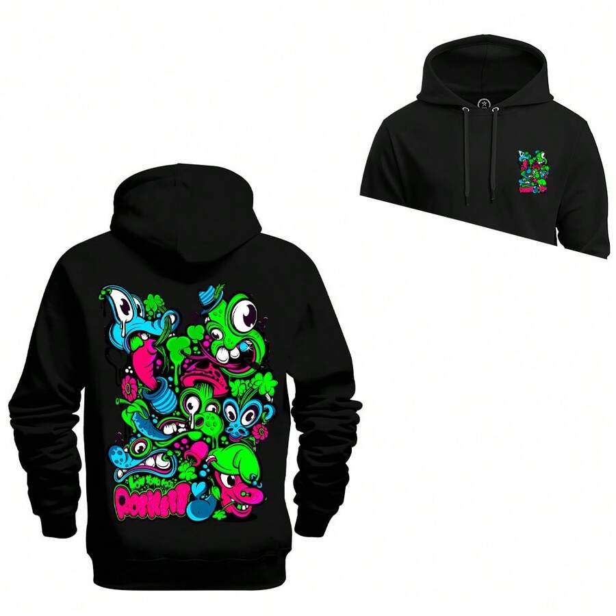 Men Sweatshirts - màu đen - Xem 1
