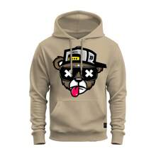 Men Sweatshirts - 米色 - 查看 1