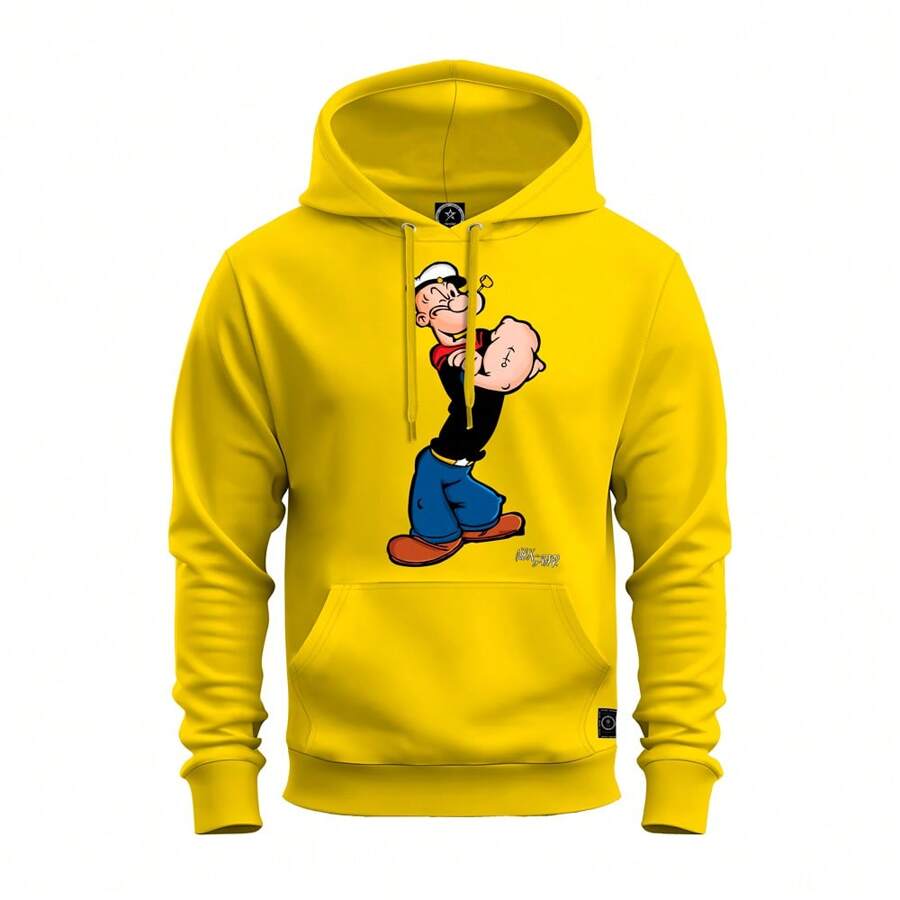 Men Sweatshirts - Màu vàng - Xem 1