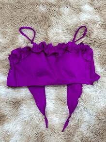 Women Tops - 紫色 - 查看 4