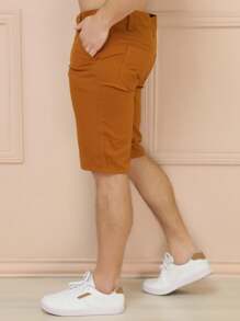 Men Shorts - Cà phê nâu - Xem 4