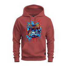 Men Sweatshirts - 紅色 - 查看 1
