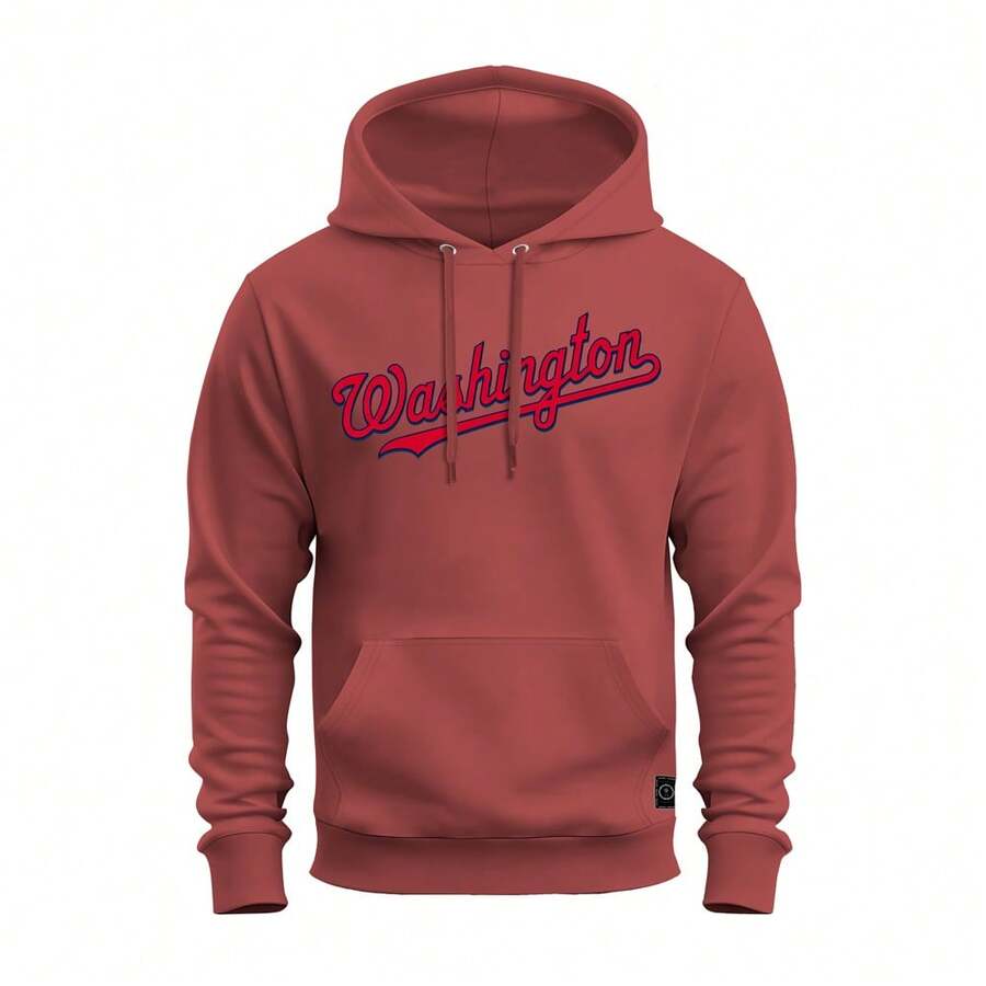 Men Sweatshirts - 紅色 - 查看 1