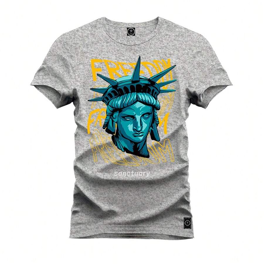 Men T-Shirts - Xám - Xem 1