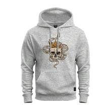 Men Sweatshirts - 灰色 - 查看 1