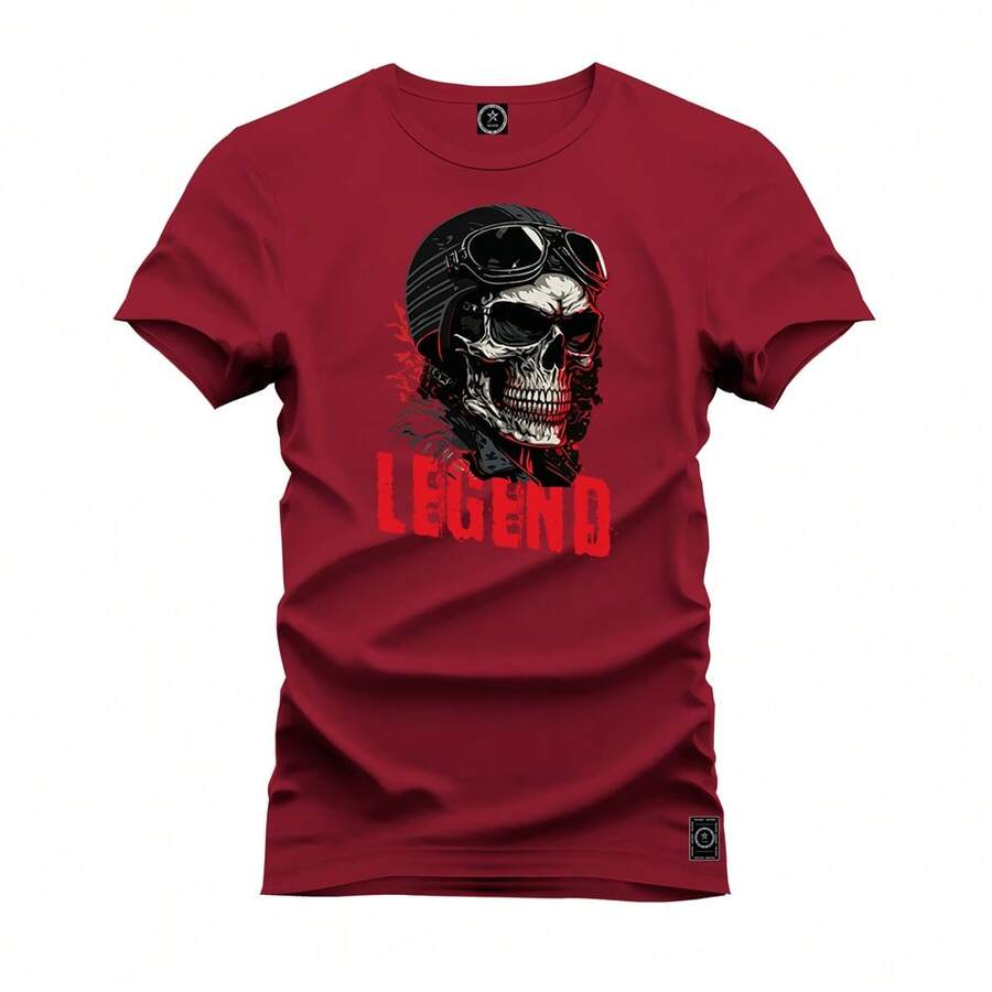 Men T-Shirts - 紅色 - 查看 1