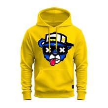 Men Sweatshirts - 黃色 - 查看 1