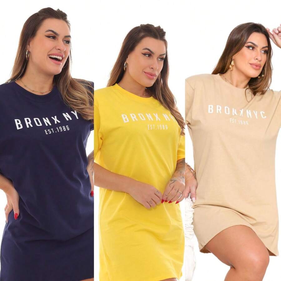 Women Dresses - 彩色 - 查看 1