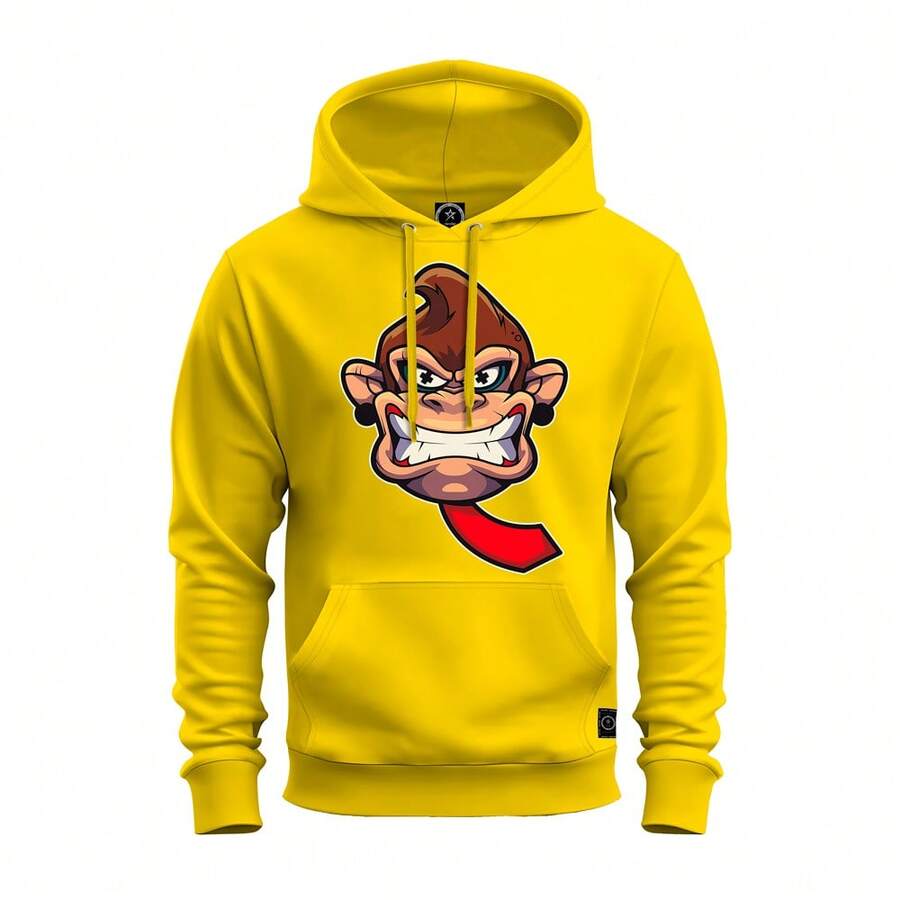 Men Sweatshirts - Màu vàng - Xem 1