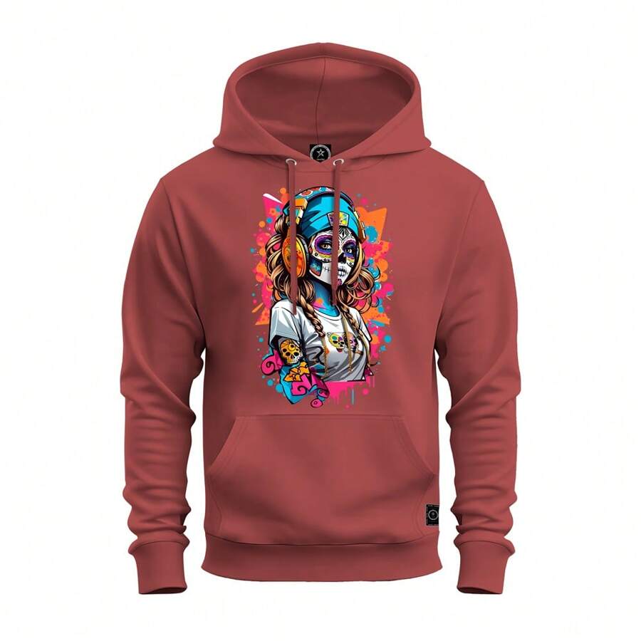 Men Sweatshirts - 紅色 - 查看 1