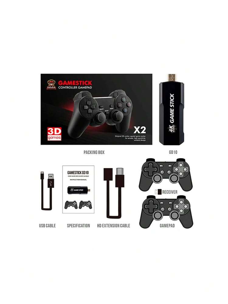 Plug & Play Video Games - màu đen - Xem 3