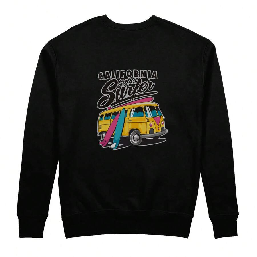 Men Plus Size T-Shirts - 黑色 - 查看 1