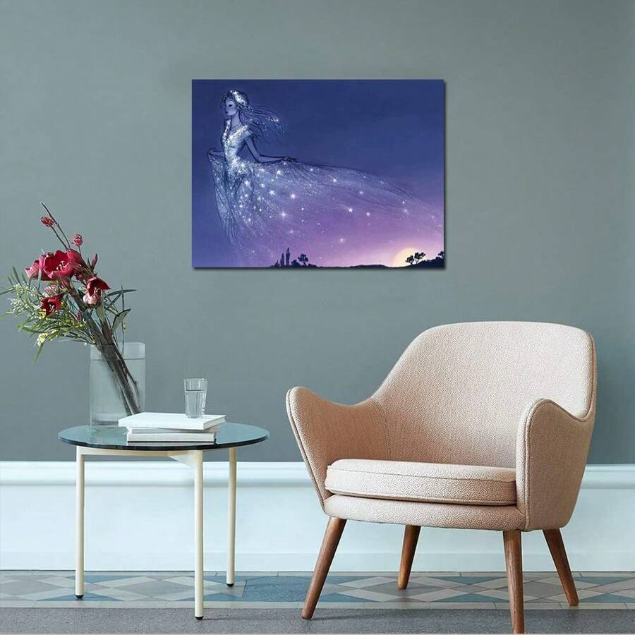 Ocean Wedding 2 Dress Paint By Numbers Kit For AdultsAdult Paint By