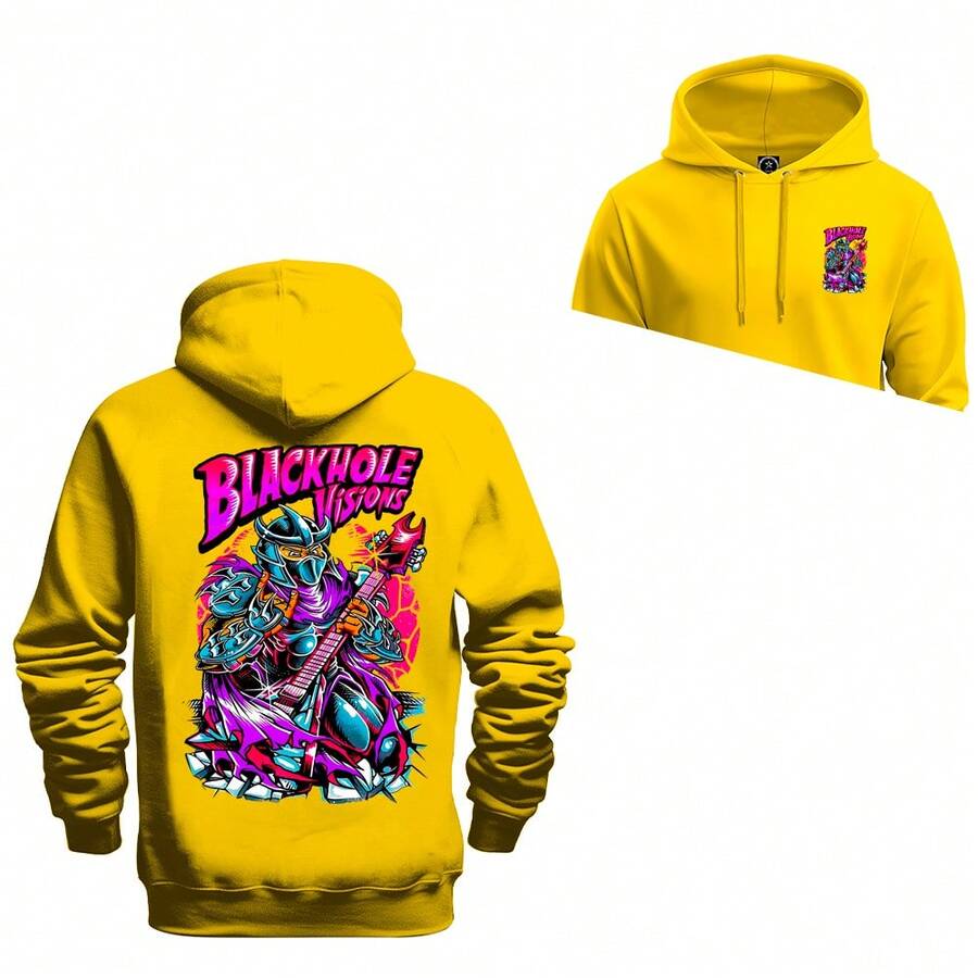 Men Sweatshirts - 黃色 - 查看 1