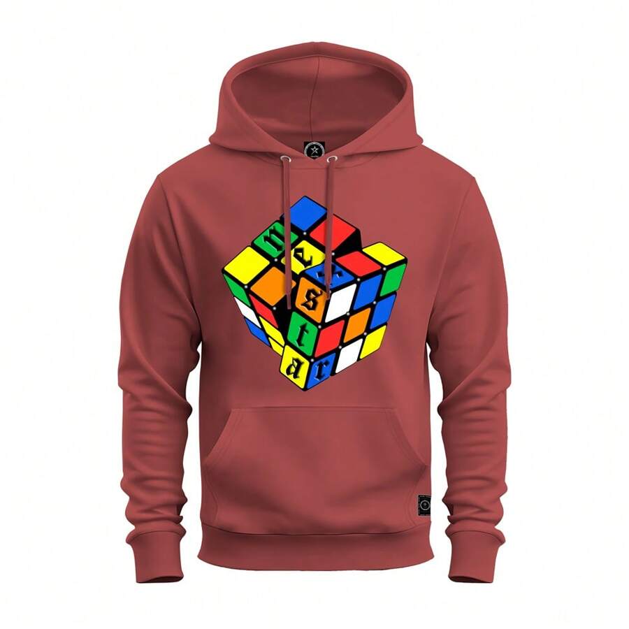 Men Sweatshirts - 紅色 - 查看 1