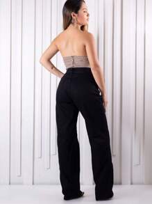Women Jeans - Black - View 2