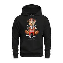 Men Sweatshirts - 黑色 - 查看 1