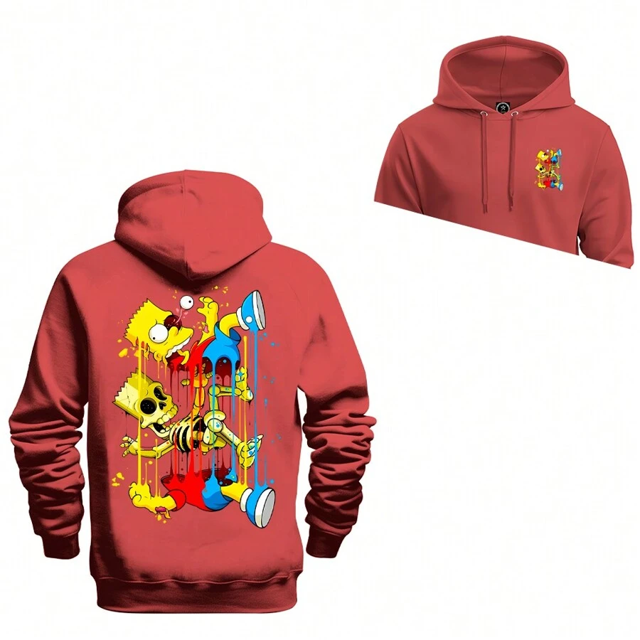 Men Sweatshirts - Đỏ - Xem 1