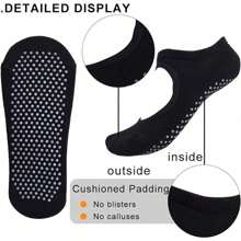 Calcetines De Yoga Danza Pilates Antiderrapantes 5 Pares - Amarillo - Ver 7