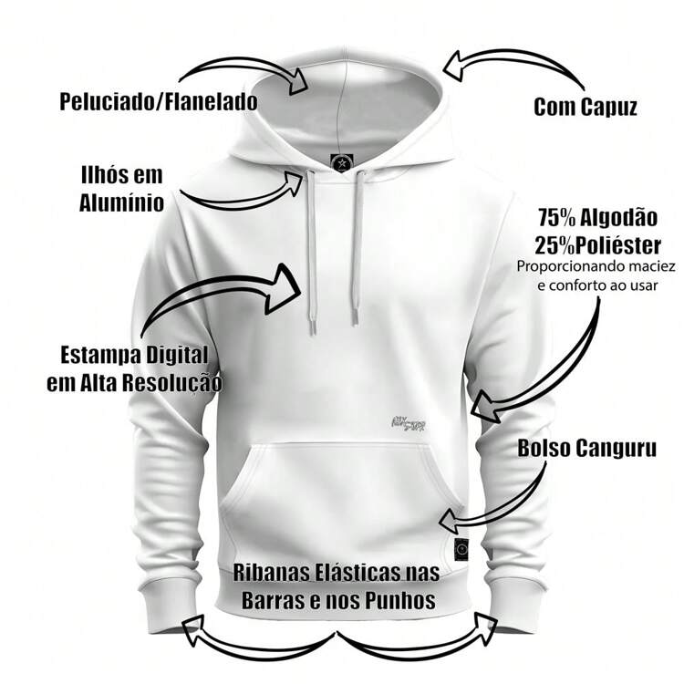 Men Sweatshirts - Blanco - Añade 3