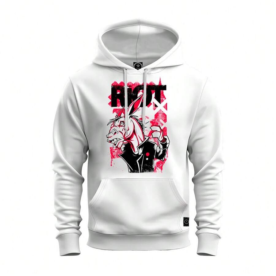 Men Sweatshirts - 白色 - 查看 1
