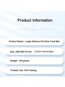 1 Miếng Ngẫu nhiên Silicone Thú cưng Liếm mat , Cốc hút Chiếu ăn thú cưng , Chậm Món ăn Tấm lót , Chó Liếm Cái mâm - Nhiều màu - Xem 6