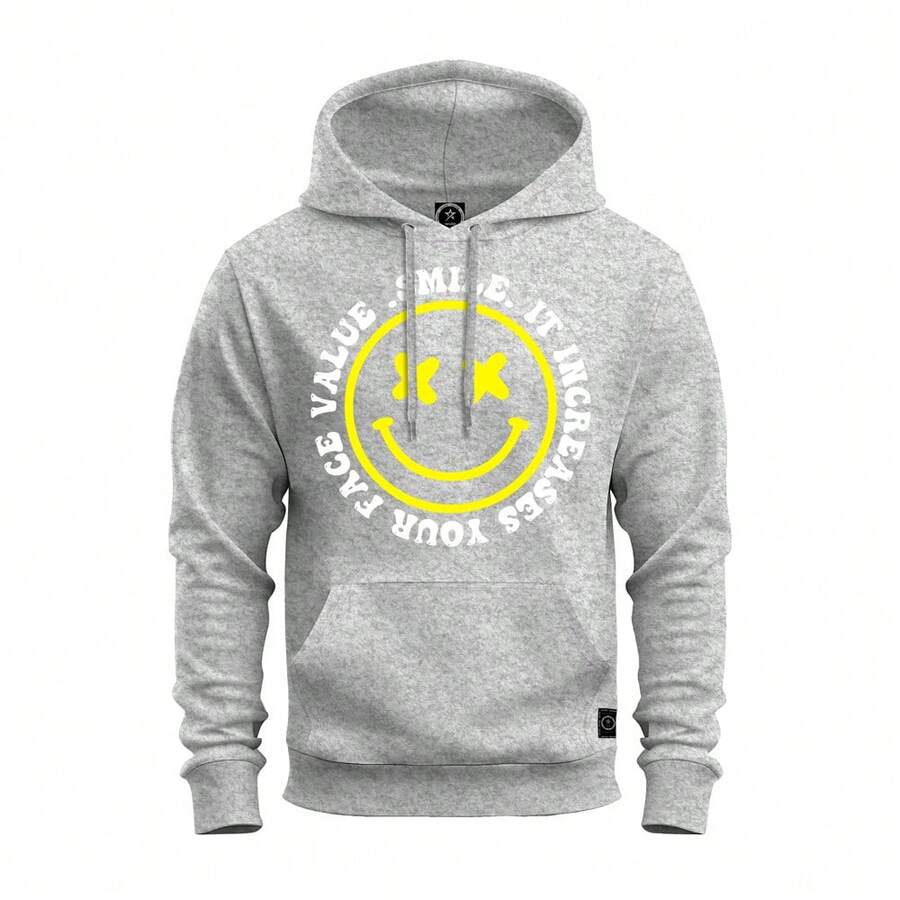 Men Sweatshirts - 灰色 - 查看 1