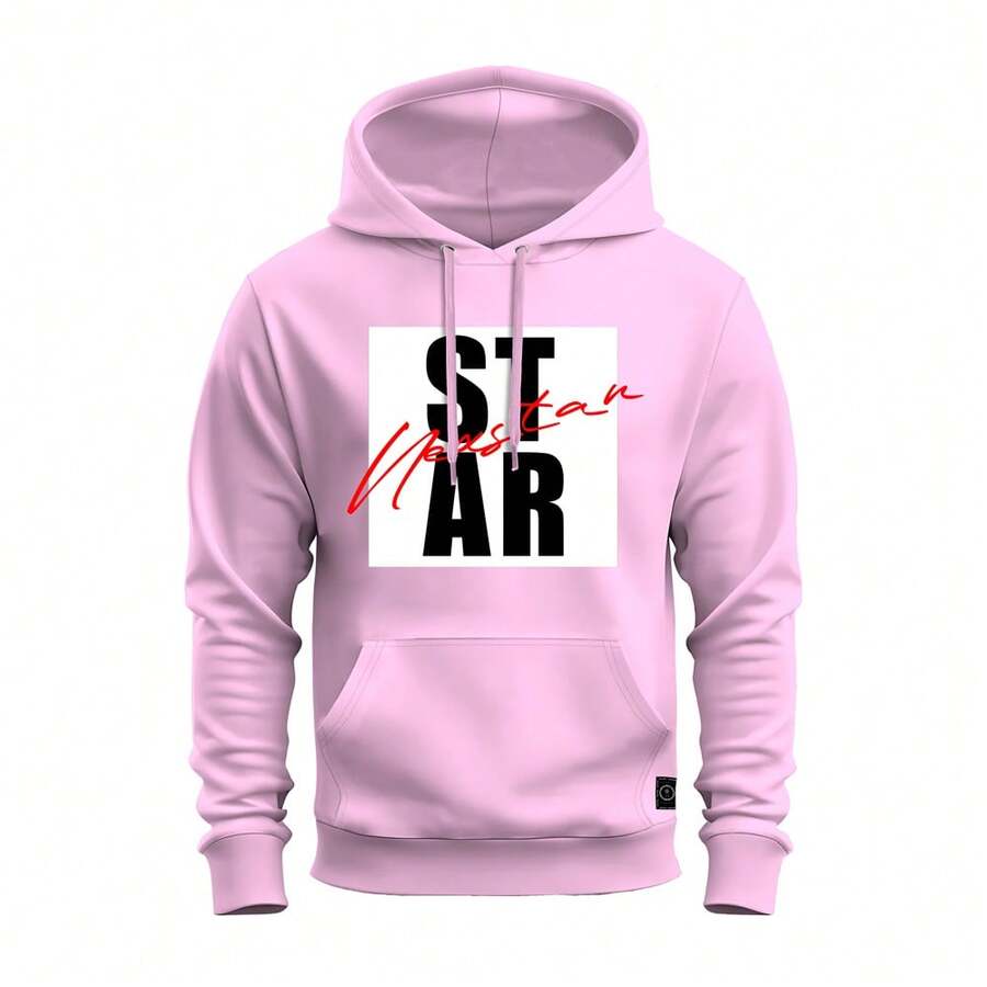 Men Sweatshirts - 淺粉色 - 查看 1