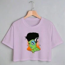 Women T-Shirts - Màu tím - Xem 1