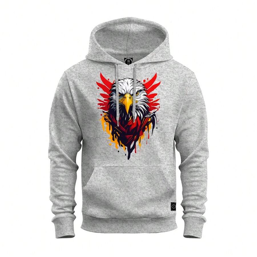 Men Sweatshirts - 灰色 - 查看 1