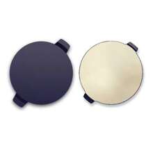 1pc 14.17 Inch Black Cordierite Pizza Stone, Large Size Non-Stick Cordierite Pizza Stone With Grip Handles, Baking Stone For Oven, Gas Grill, And BBQ, Premium Cooking Stone - Black - View 4