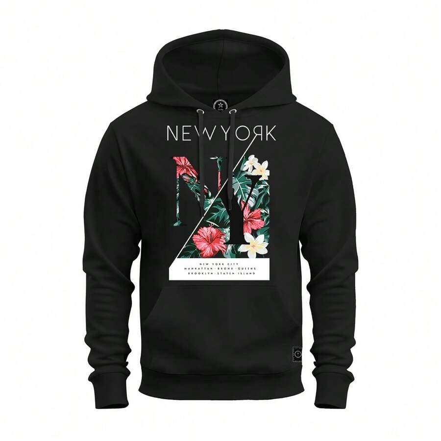 Men Sweatshirts - 黑色 - 查看 1