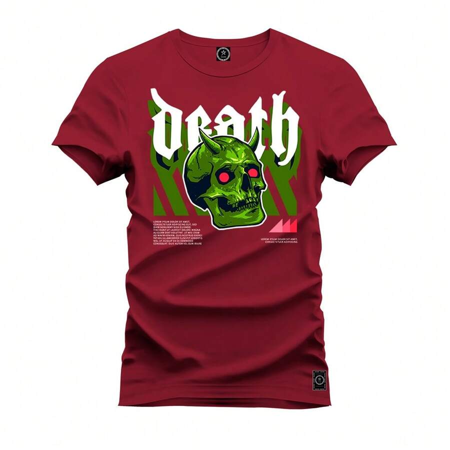 Men T-Shirts - 紅色 - 查看 1