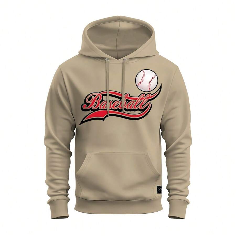 Men Sweatshirts - Màu be - Xem 1