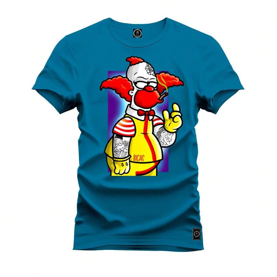 Men T-Shirts - Màu xanh lam - Xem 1