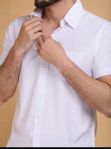 Men Shirts - 白色 - 查看 4