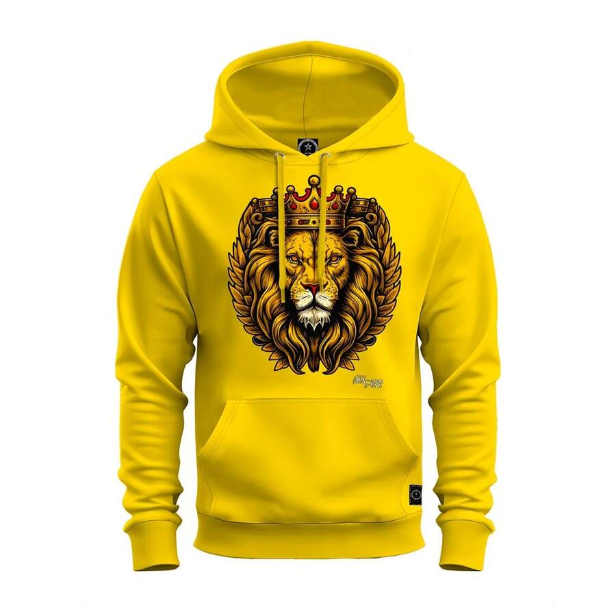 Men Sweatshirts - Màu vàng - Xem 1