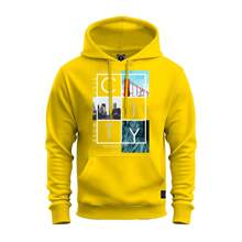Men Sweatshirts - 黃色 - 查看 1