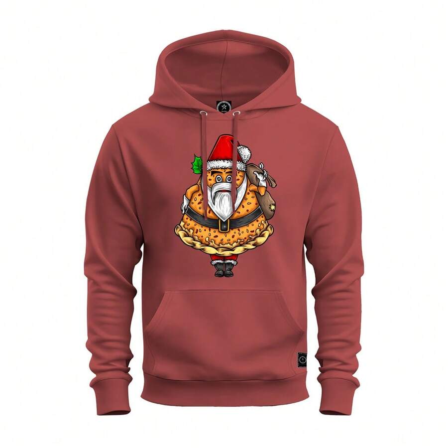 Men Sweatshirts - 紅色 - 查看 1